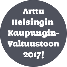 Arttu Helsingin kaupunginvaltuustoon 2012!